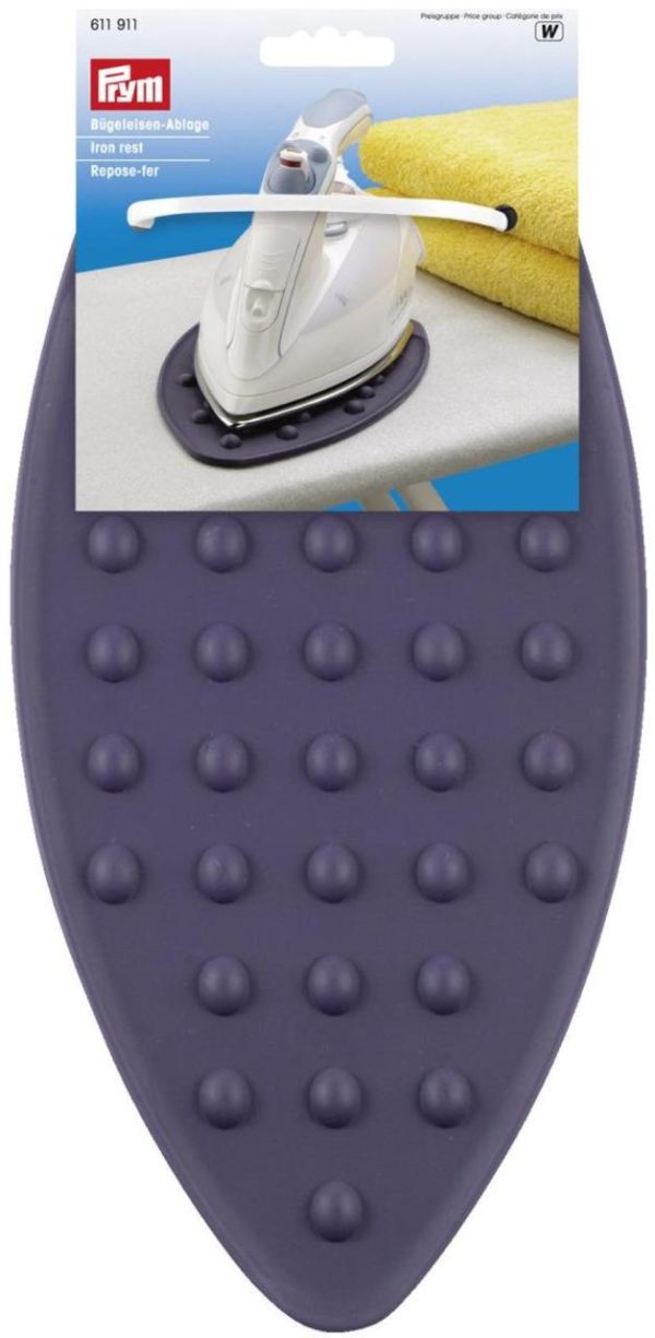 BASE PLANCHA PRYM SILICONA MORADA 14X25cm - bajo p
